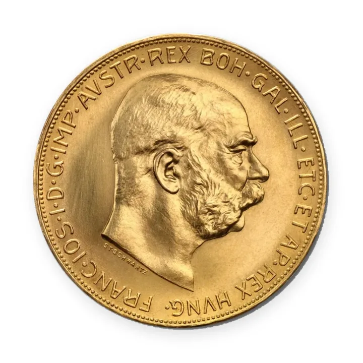 100 kruna Franc Jozef (Austrija) — revers