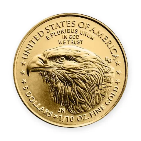 American Eagle 1/10 oz (3,11 g zlata) 2026 — avers