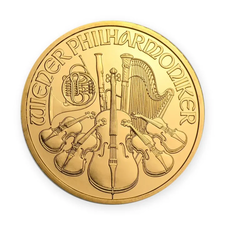 Bečka filharmonija 1 oz (31,1 g) razne godine Bečka filharmonija 1 oz (31,1 g) razne godine — avers