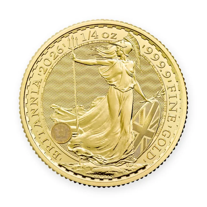 Britannia 1/4 oz (7,78 g) 2026 (Charles III) — revers Britannia 1/4 oz (7,78 g) 2026 (Charles III) — revers