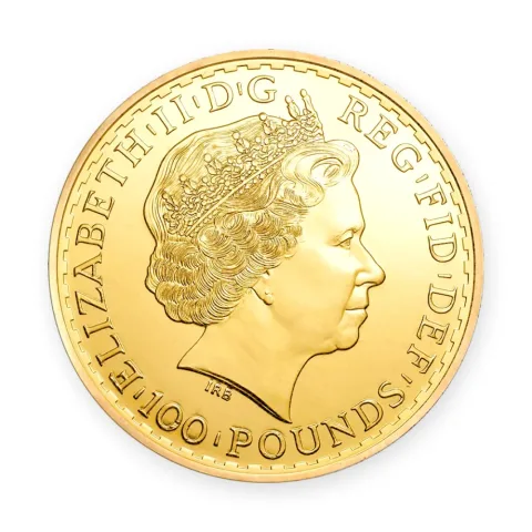 Britannia 1 oz (31,1 g) razne godine — avers