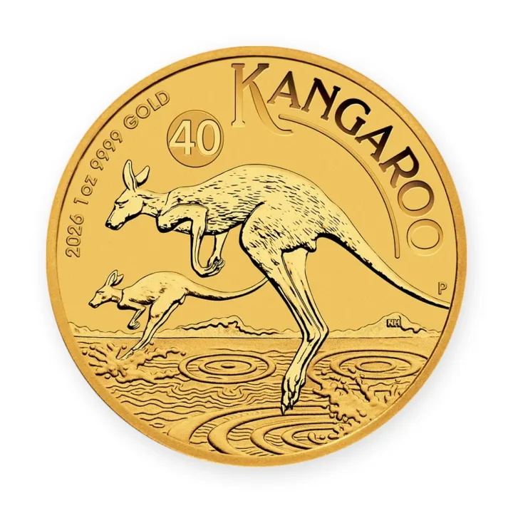 Kangaroo 1 oz (31,1 g) 2026 — revers Kangaroo 1 oz (31,1 g) 2026 — revers