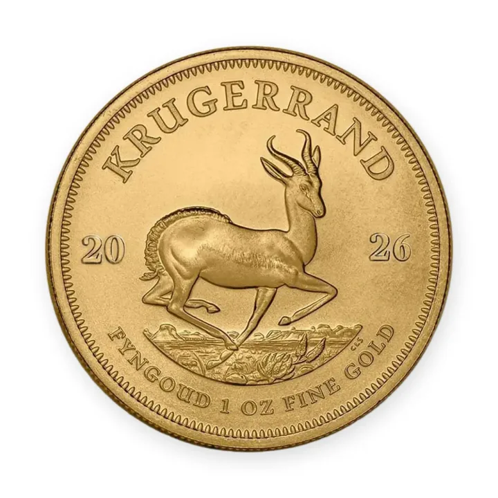 Krugerand 1 oz (31,1 g zlata) 2026 Krugerand 1 oz (31,1 g zlata) 2026 — avers