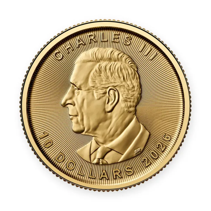 Maple Leaf 1/4 oz (7,78 g) 2026 Maple Leaf 1/4 oz (7,78 g) 2026 — avers