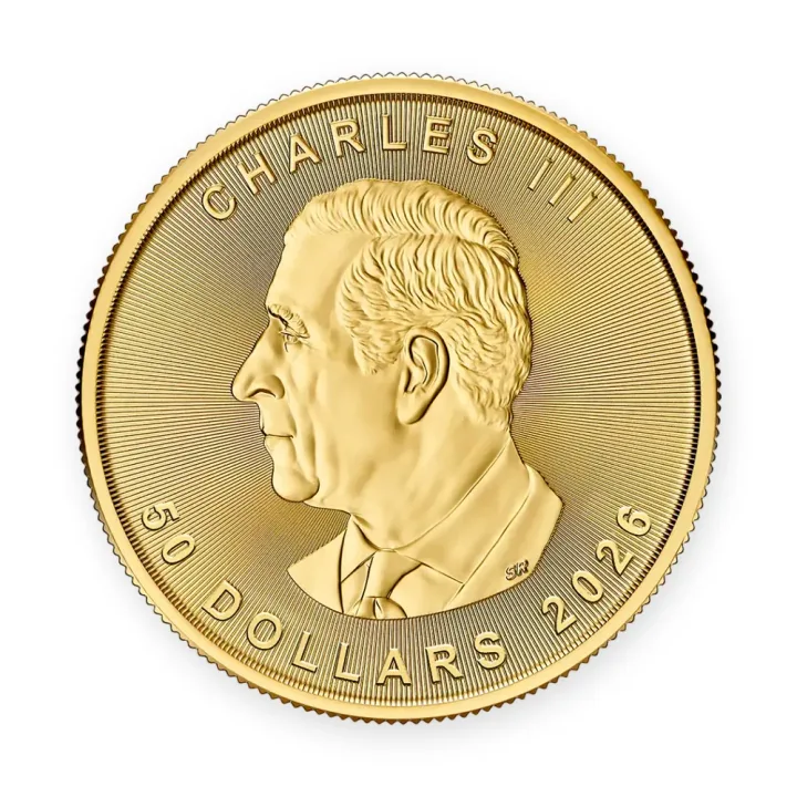 Maple Leaf 1 oz (31,1 g) 2026 — revers Maple Leaf 1 oz (31,1 g) 2026 — revers